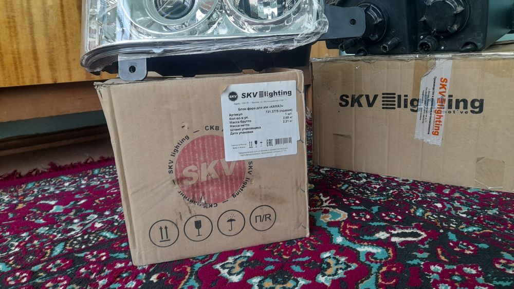 Фары для авто камаз