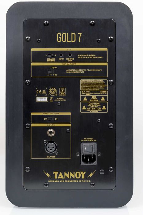 Tanoy Gold 7 - Студийни активни монитори, страхотни и за домашно HI Fi