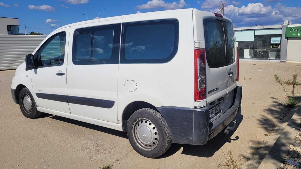 Citroen Jumpy 8+1 locuri,  2.0i benzina+GPL, 2008, inmatriculat recent!
