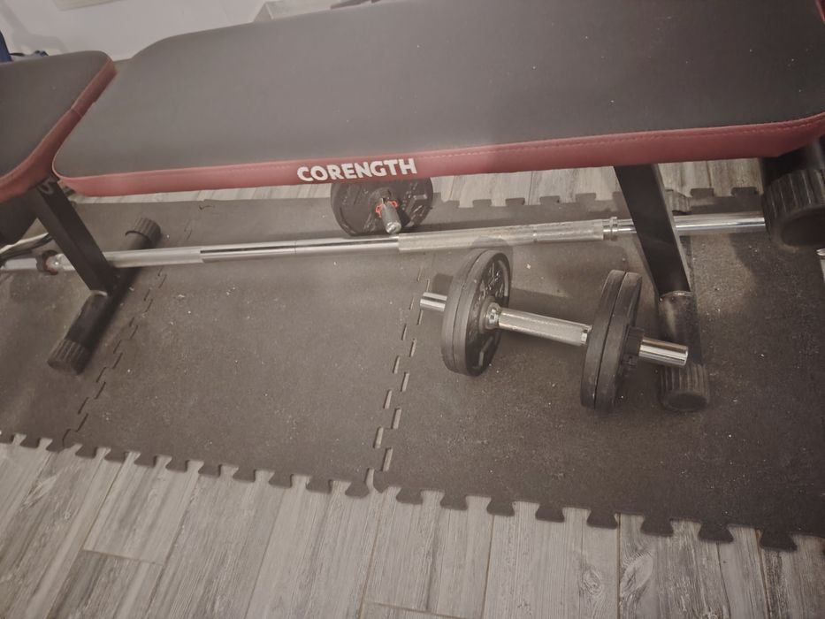 Banca bodybulding 500 pliabila, cu in climate produs Decathlon