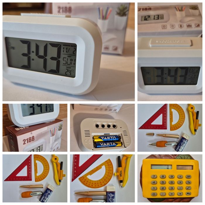 Ceas deșteptător digital+diverse