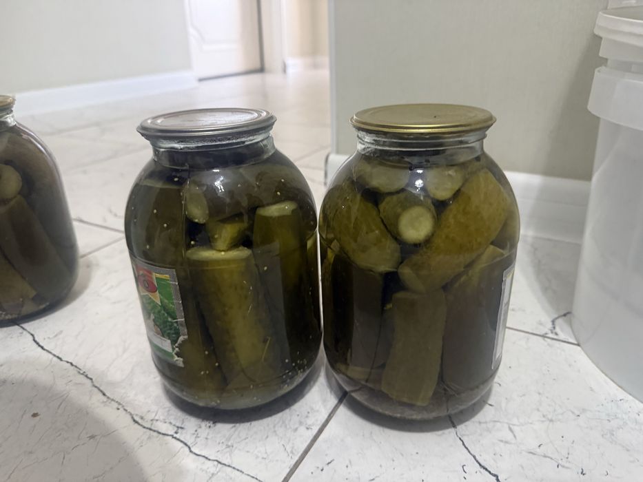 Огурцы соленые 1500тг