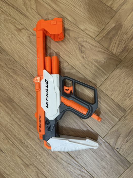 Бластер Нерф NERF “Modulus Stockshot” с регулируемым прикладом ориг