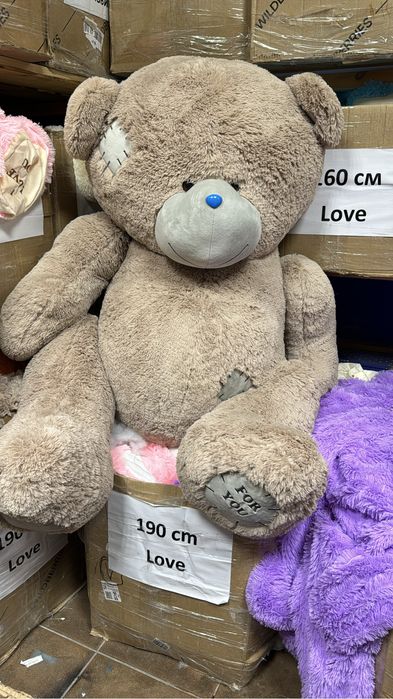 Плюшевый медведь мишка тедди