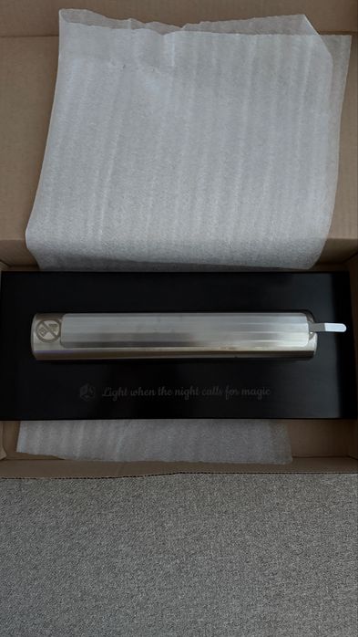 Свободностояща биокамина от неръждаема стомана с черен гланцов финиш“