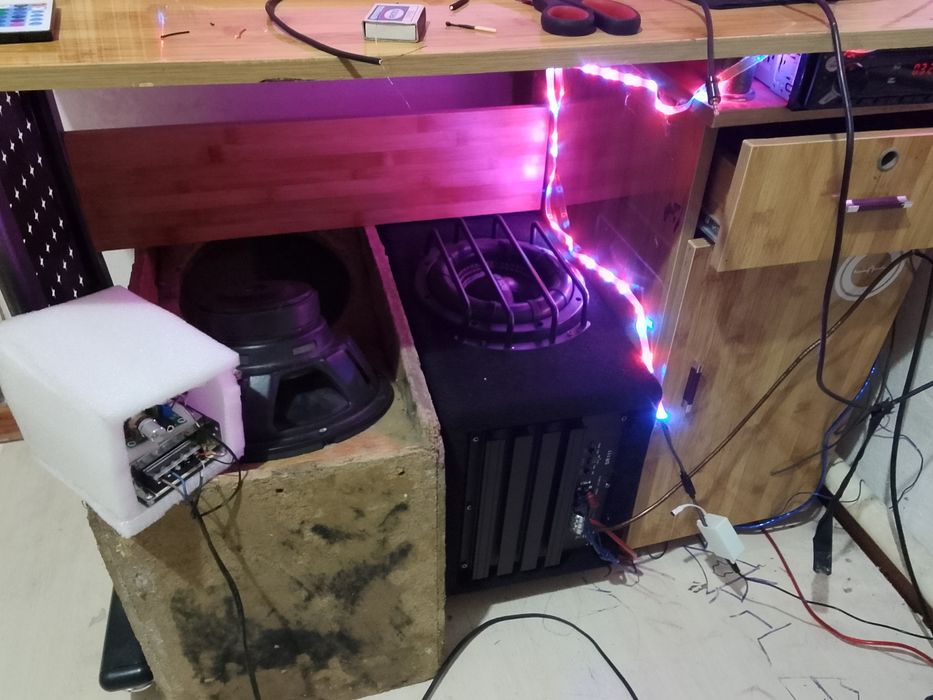 активный сабвуфер bos mini 8085f