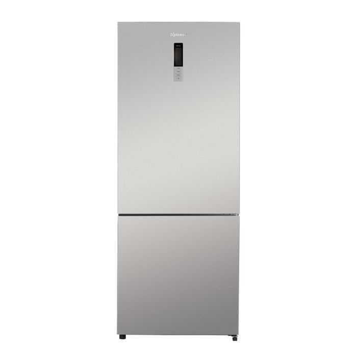 Нов инверторен  хладилник с фризер Diplomat NFC18570MIE, 70 см широк 5 години
