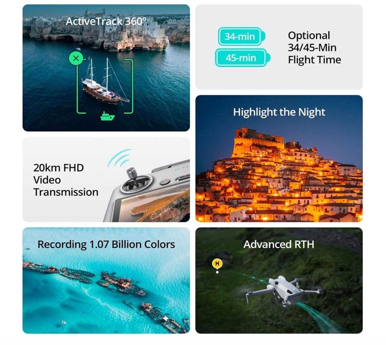 DJI Mini 4 Pro Drone Fly More Combo with RC 2 Controller