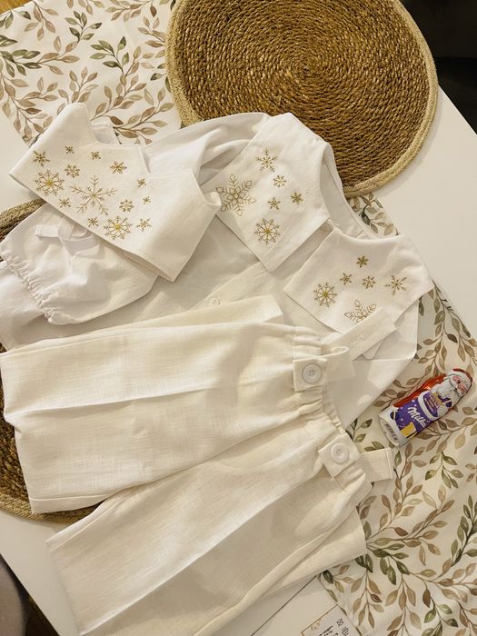 Costum fulg de nea copii Ler atelier