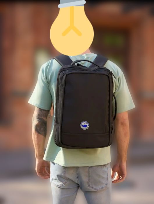 Рюкзак офисный вместительный