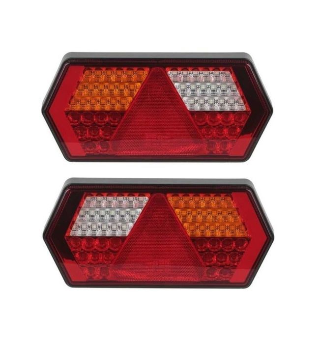 К-кт LED ЛЕД Светодиодни Стопове, Стоп Е-Мark Неон Ефект 12V-24V