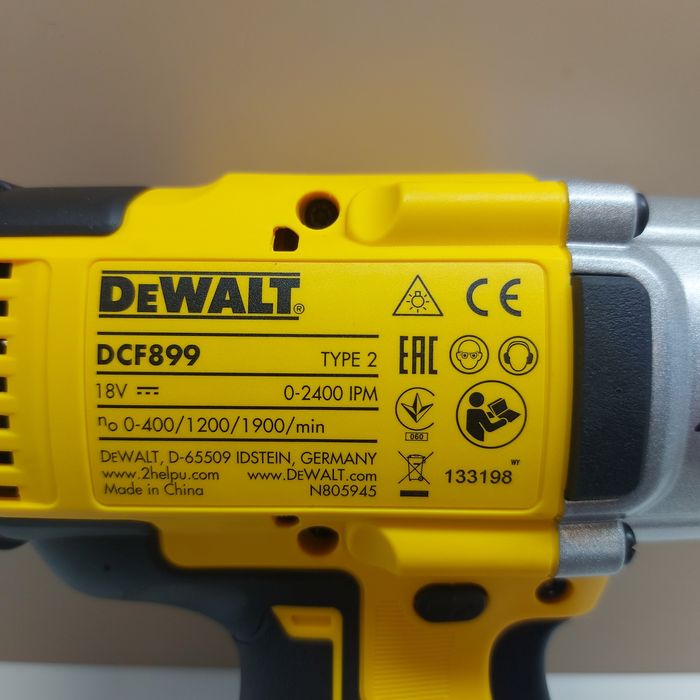 Акумулаторен гайковерт DEWALT DCF899N