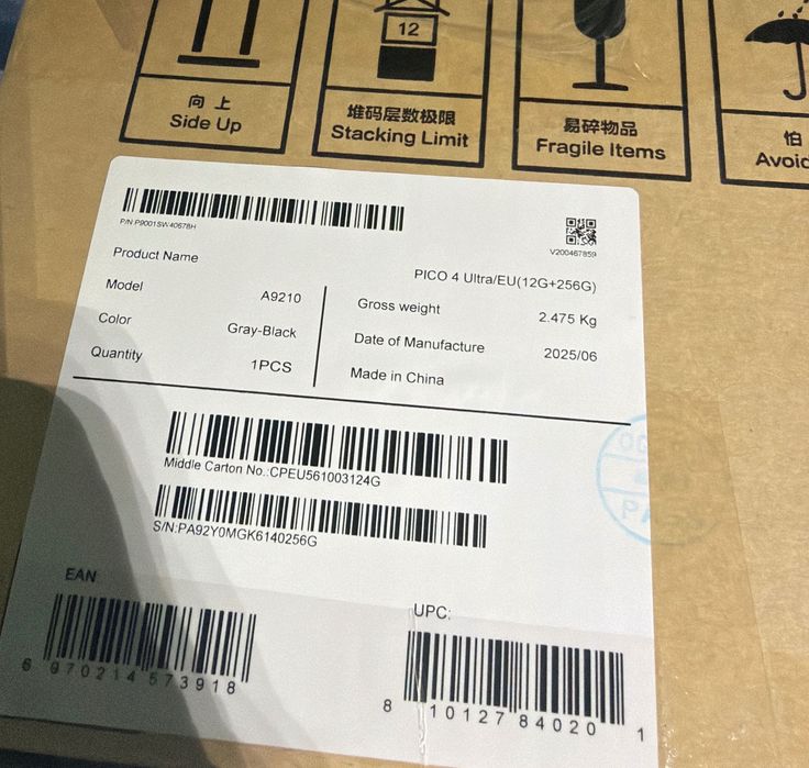 Ochelari VR Pico 4 Ultra 12GB 256GB NOU SIGILAT – model A9120