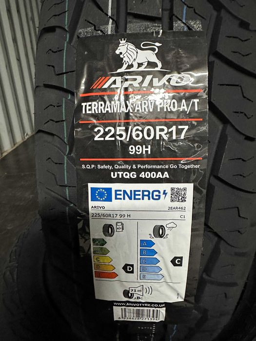 Нови джипови гуми ARIVO TERRAMAX ARV PRO A/T 225/60R17 99H НОВ DOT