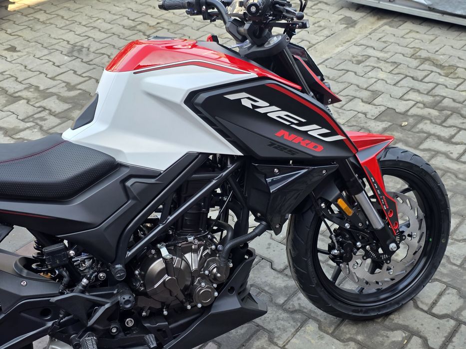 Rieju Nkd 125 ABS 2026,motocicleta A1 16ani, ktm Duke, Mt125,Cb125,