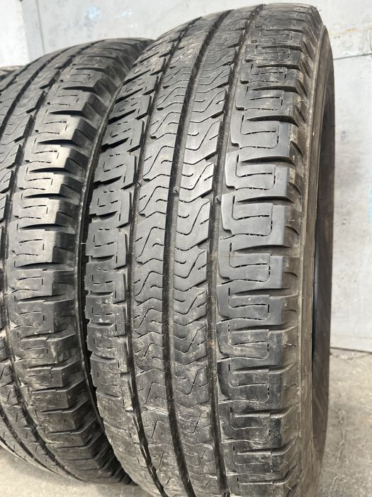 4 бр. гуми за бус 225/75/16CP Michelin 2x7,5 mm 2x5 mm DOT 1417