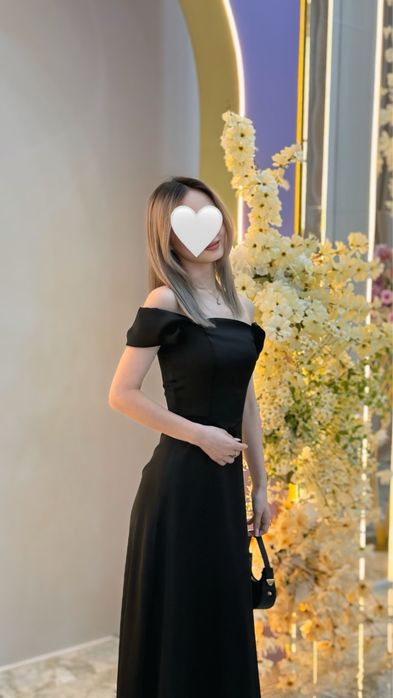 Вечерняя плятья(черный) размер(40-42)