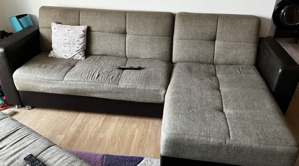 Canapea Extensibila gri
