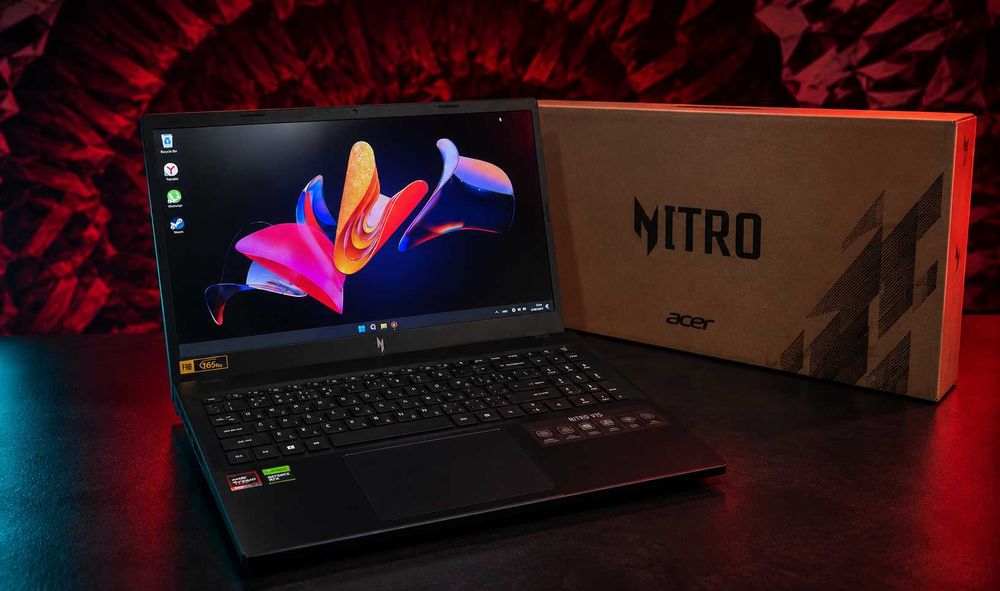 Acer Nitro V15 — Ryzen 5 / RTX 3050 6GB / 16GB DDR5