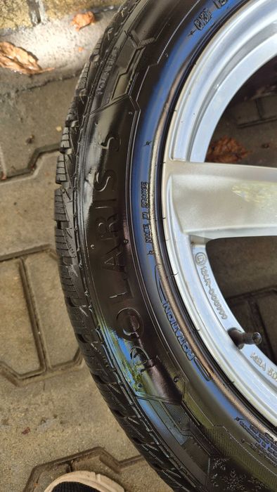 Зимни гуми с джанти 17" Borbet 215/55 R17 - 4 бр.