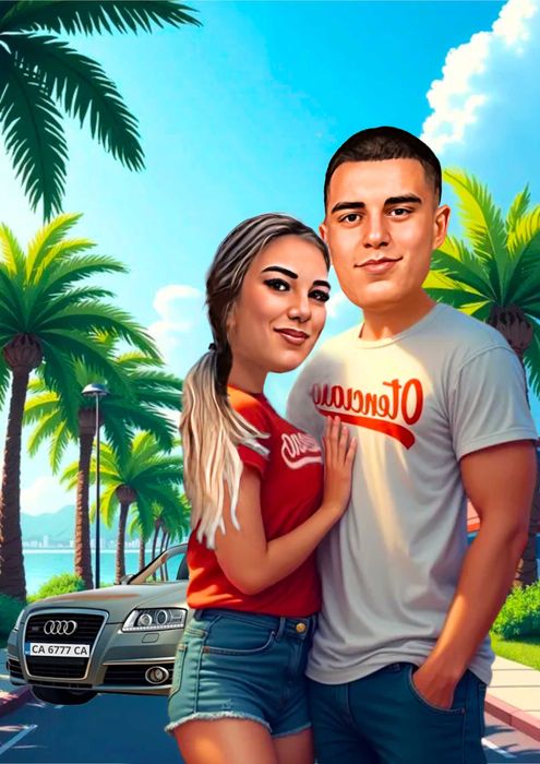 Дигитална Карикатура , Карикатури по снимка