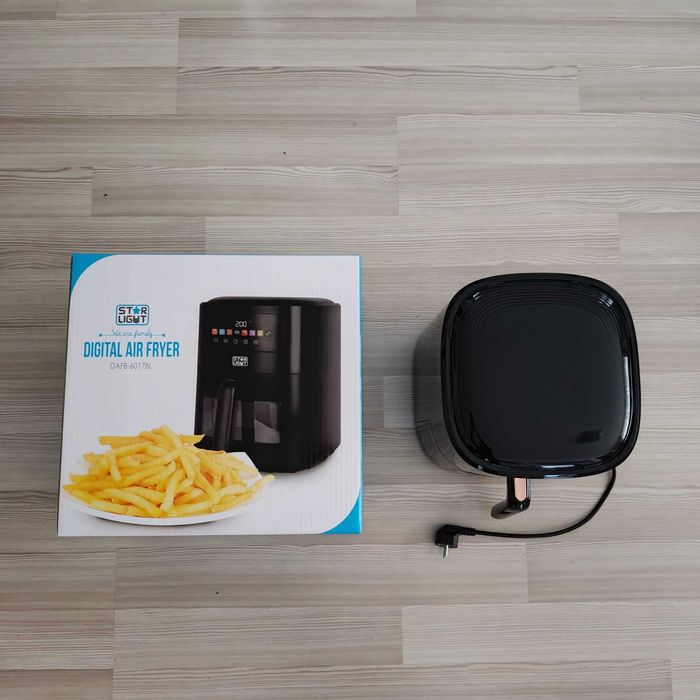 Airfryer Star-Light DAFB-6017BL, 1700W, 6l,Control touch Negru