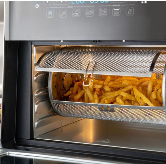 Airfryer, friteuză cu aer cald și rotisor, fără ulei, Breville, 10L