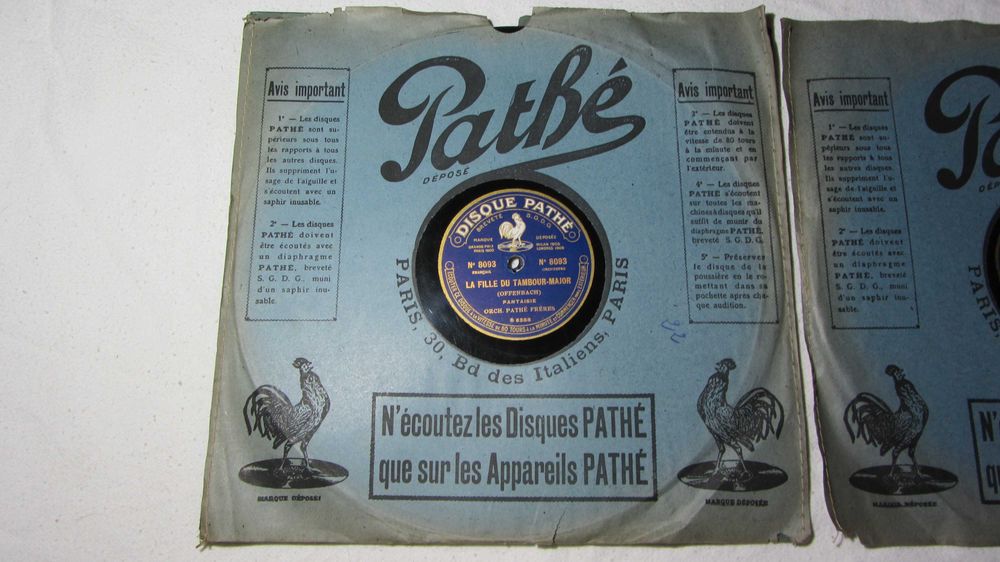 Discuri Gramofon Patefon cea mai buna calitate Pathe vals,tango simfon