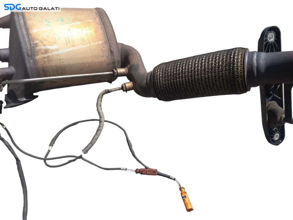 Filtru Particule Catalizator DPF 145.993KM Volkswagen Golf 5 Plus 1.9 TDI BXJ BLS 2005 - 2009 Cod 1K0254702HX 1K0254705PX 1K0131765C 1K0181CA [LN0135]