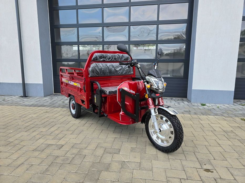 Triciclu electric cu bena tip cargo, CIV/COC, Kuba GL15000