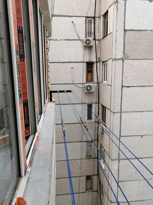 Ролики для сушки белья наружная конструкция