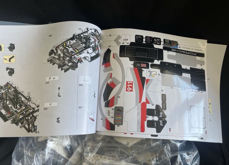 Lego Tehnic Porsche 911RSR (sigilat)