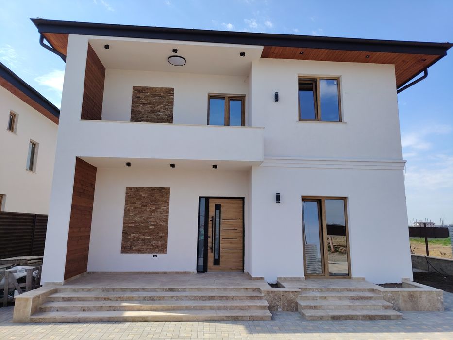 Vila Dobroiesti 5camere, 3 bai, cartier rezidențial, strada ASFALTATA