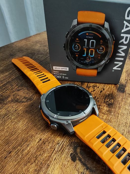 Garmin Fenix 8 Sapphire Amoled Titanium 51 mm