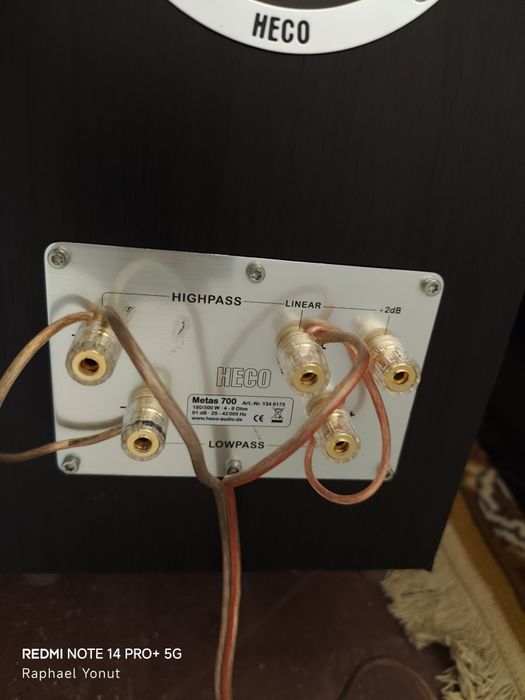 Boxe de podea 3 căi /3 way Heco Metas 700 Canton CD 100