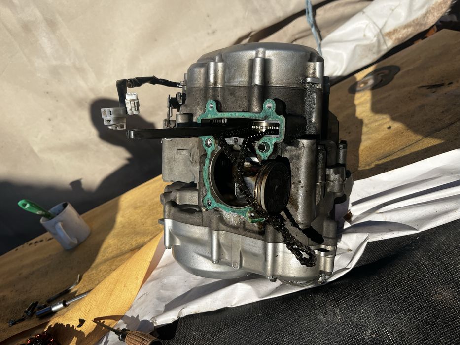 vand motor yamaha yzf r125 2013 fara cilindru si piston gripat