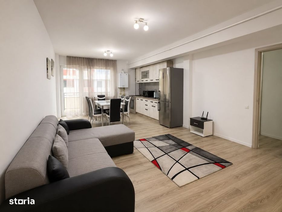Apartament cu 2 camere, 55 mp, balcon, Baciu — fotografia 1