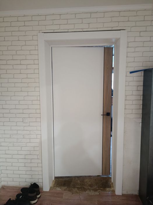 Установка дверей.