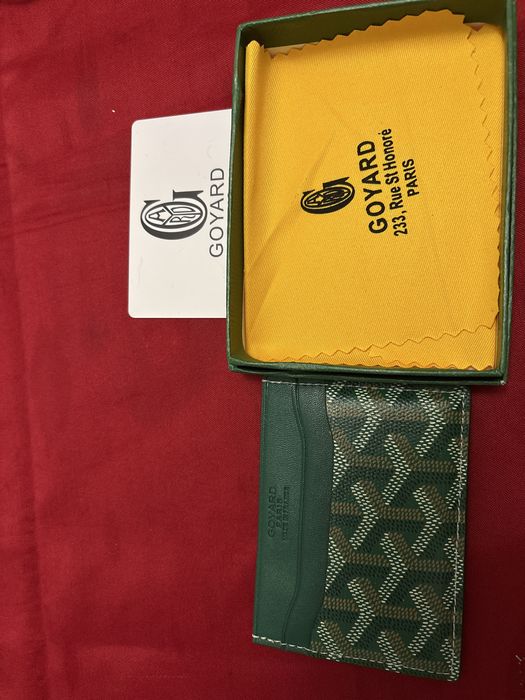 portofel goyard verde