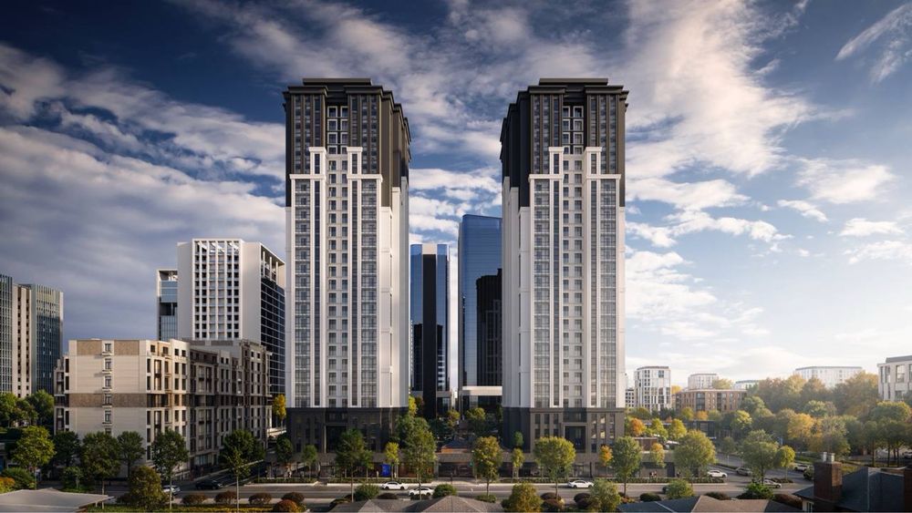 Премиум-класс 1 400 $ за м2! Квартиры в ЖК SAF Towers, IT Park!
