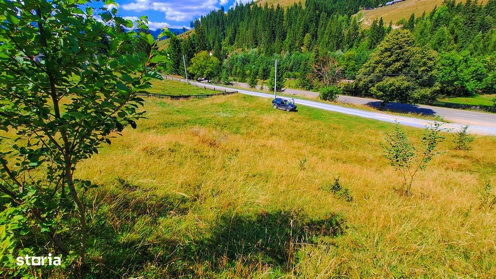 TEREN INTRAVILAN 2000 mp – 32 m la drum – Acces DN17A, BUCOVINA!