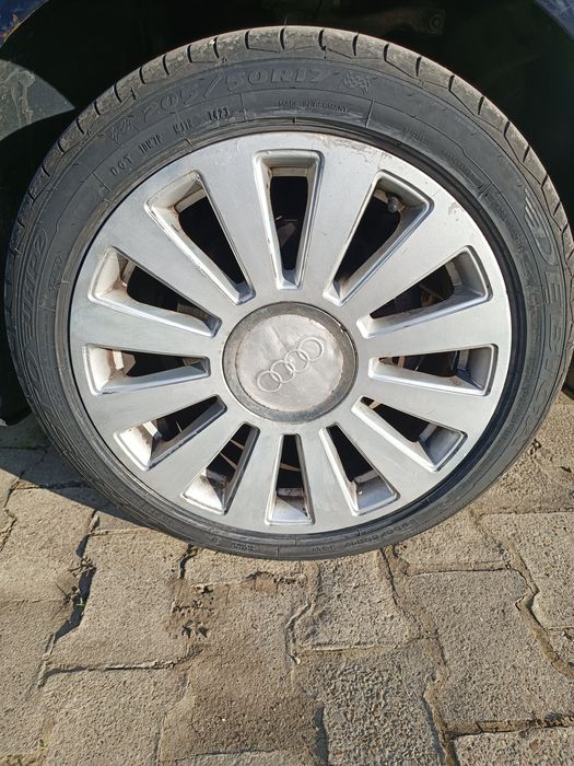 Vând set 4 jante  audi A3/A4/A6/A8 (VAG) 205/50/17