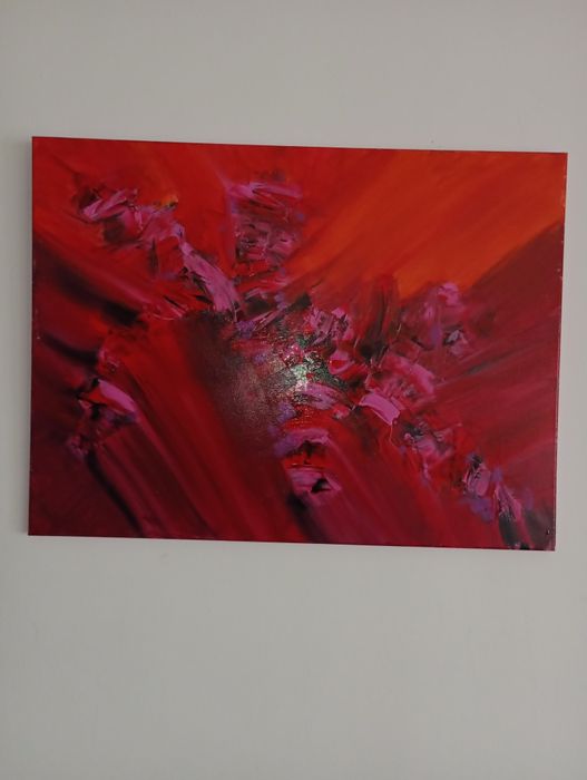 Димитър Краевски -авторски абстрактни картини акрил върху платно