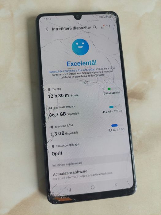 Vând Samsung Galaxy A42 5G [cu probleme la touch] //poze reale