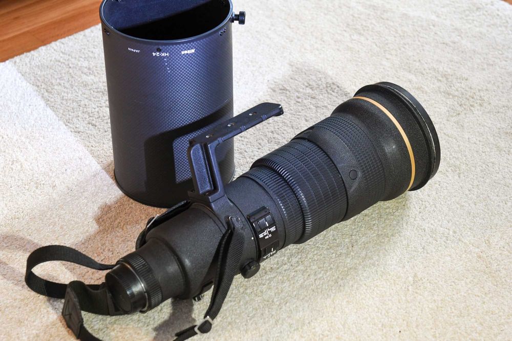 Обектив Nikon AF-S 500mm F4 D IF ED