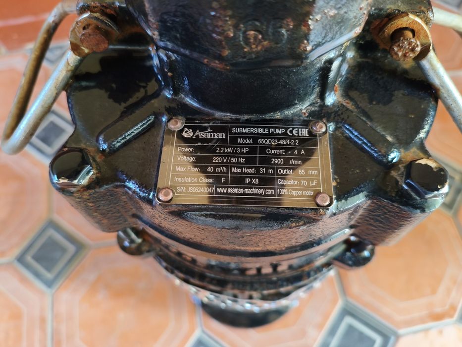 Suv nasos 2.2 kv 50 diametrli