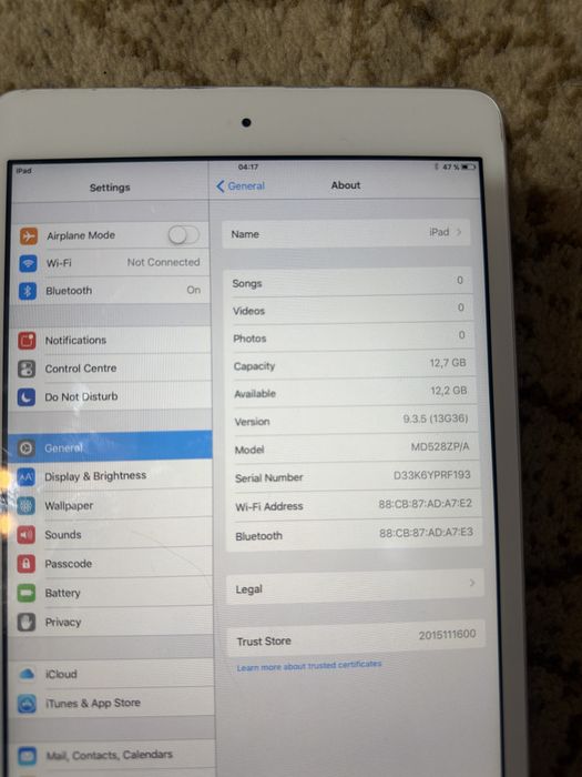 Tablete ipad mini