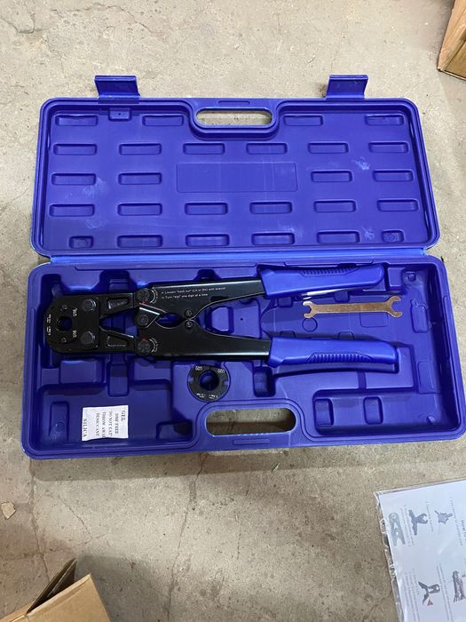 Пресс обжимник. Пресс апарат для лучевой системы