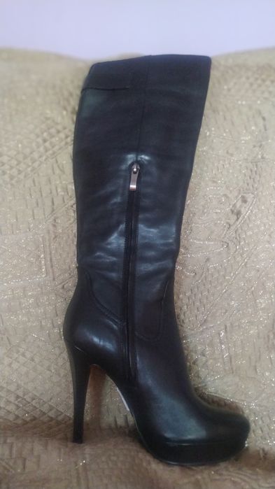 Сапоги натуральная кожа