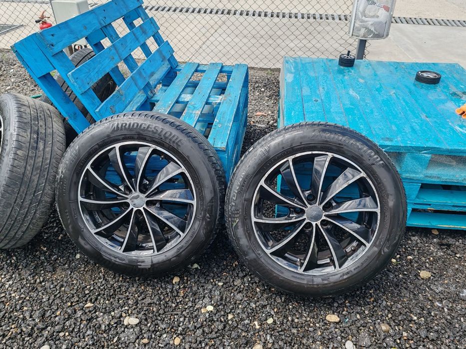 Jante + anvelope +senzori 5x114,3 Renault Kadjar